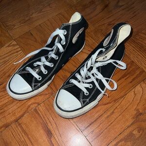 Converse Black and White High-Top Sneakers